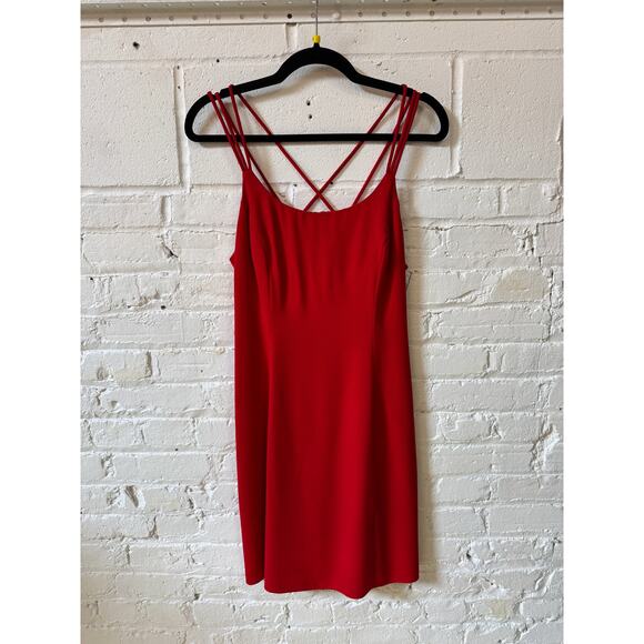 Y2K Moda Intl‎ Red Dress Size M - Picture 9 of 10